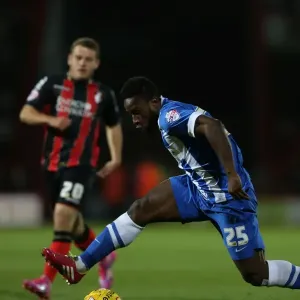 Kazenga Lua at American Express Community Stadium: Brighton & Hove Albion vs. Bournemouth, SkyBet Championship, 1st November 2014 Kazenga Lua at American Express Community Stadium: Brighton & Hove Albion vs. Bournemouth, SkyBet Championship, 1st November 2014