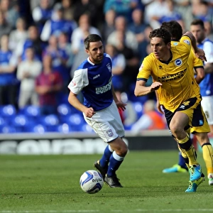 Keith Andrew in Action: Brighton & Hove Albion vs Ipswich Town, Skybet Championship 2013 (September 28th)