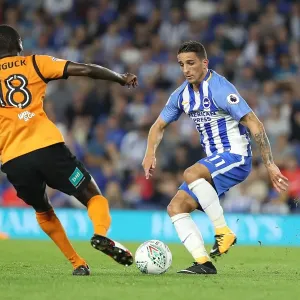 Knockaert vs Fonguck: Clash between Brighton's Midfielders in the 2017 EFL Cup Match Knockaert vs Fonguck: Clash between Brighton's Midfielders in the 2017 EFL Cup Match