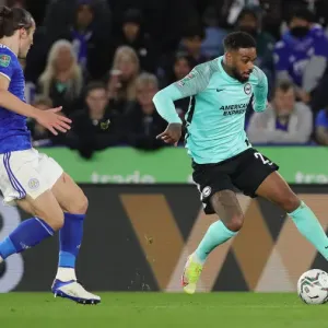 Leicester City vs. Brighton and Hove Albion: Carabao Cup Clash at King Power Stadium (27OCT21) Leicester City vs. Brighton and Hove Albion: Carabao Cup Clash at King Power Stadium (27OCT21)