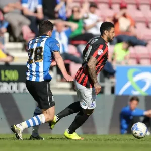 Leon Best in Action: Wigan Athletic vs. Brighton and Hove Albion, Championship Clash (18th April 2015) Leon Best in Action: Wigan Athletic vs. Brighton and Hove Albion, Championship Clash (18th April 2015)