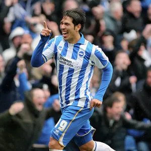 Ex-players and managers Poster Print Collection: Leonardo Ulloa