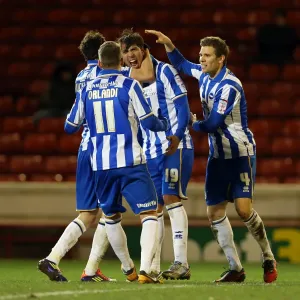 Leonardo Ulloa Scores the Equalizer: Barnsley vs. Brighton & Hove Albion, March 12, 2013 Leonardo Ulloa Scores the Equalizer: Barnsley vs. Brighton & Hove Albion, March 12, 2013