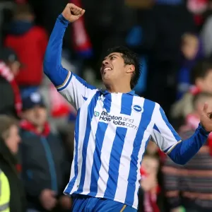 Leonardo Ulloa's Late Goal Secures 2-0 Victory for Brighton & Hove Albion over Cardiff City (February 19, 2013) Leonardo Ulloa's Late Goal Secures 2-0 Victory for Brighton & Hove Albion over Cardiff City (February 19, 2013)