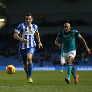 Lewis Dunk: In Action Against Blackburn Rovers, Brighton and Hove Albion (Nov 2014)