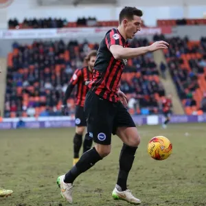 Lewis Dunk in Action: Blackpool vs. Brighton and Hove Albion, Sky Bet Championship (31st January 2015) Lewis Dunk in Action: Blackpool vs. Brighton and Hove Albion, Sky Bet Championship (31st January 2015)