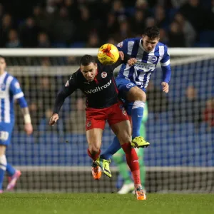 Lewis Dunk in Action: Brighton & Hove Albion vs. Reading (26DEC14)