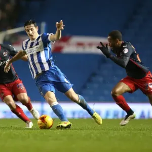 Lewis Dunk in Action: Brighton & Hove Albion vs. Reading (26DEC14) Lewis Dunk in Action: Brighton & Hove Albion vs. Reading (26DEC14)