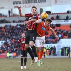 Lewis Dunk in Action: Brighton and Hove Albion vs. Blackpool, Sky Bet Championship (31Jan15) Lewis Dunk in Action: Brighton and Hove Albion vs. Blackpool, Sky Bet Championship (31Jan15)