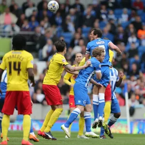 Lewis Dunk in Action: Brighton & Hove Albion vs. Watford (25APR15) Lewis Dunk in Action: Brighton & Hove Albion vs. Watford (25APR15)