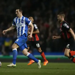 Lewis Dunk in Action: Brighton and Hove Albion vs AFC Bournemouth (April 2015) Lewis Dunk in Action: Brighton and Hove Albion vs AFC Bournemouth (April 2015)