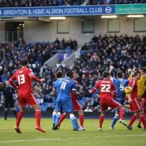 Lewis Dunk Scores the Winning Goal for Brighton and Hove Albion against Nottingham Forest (2015) Lewis Dunk Scores the Winning Goal for Brighton and Hove Albion against Nottingham Forest (2015)