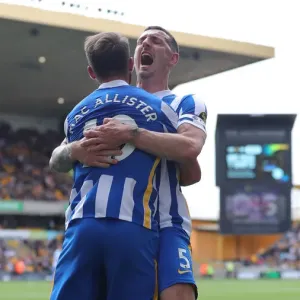 Lewis Dunk's Defiant Lead: Brighton's Stalwart Performance vs. Wolverhampton Wanderers (30APR22) Lewis Dunk's Defiant Lead: Brighton's Stalwart Performance vs. Wolverhampton Wanderers (30APR22)