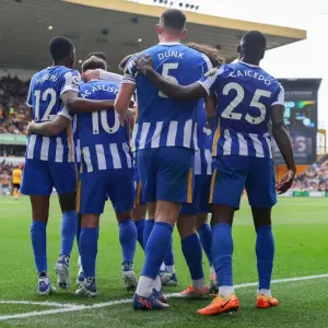 Lewis Dunk's Unyielding Defense: Brighton & Hove Albion's Shield Against Wolverhampton Wanderers (30APR22) Lewis Dunk's Unyielding Defense: Brighton & Hove Albion's Shield Against Wolverhampton Wanderers (30APR22)