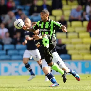 Liam Bridcutt Print, Millwall v Brighton & Hove Albion, The Den