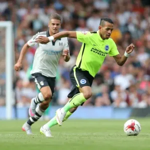 Liam Rosenior in Action: Fulham vs. Brighton and Hove Albion, Sky Bet Championship 2015 Liam Rosenior in Action: Fulham vs. Brighton and Hove Albion, Sky Bet Championship 2015