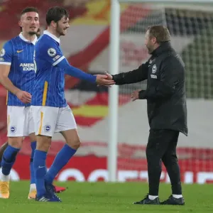 Liverpool vs. Brighton and Hove Albion: 03FEB21 Premier League Showdown at Anfield Liverpool vs. Brighton and Hove Albion: 03FEB21 Premier League Showdown at Anfield