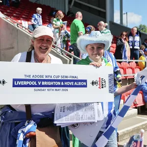 Liverpool Women v Brighton and Hove Albion Women<br> Women's FA Cup<br> Semi-Final<br> 06MAY26 Liverpool Women v Brighton and Hove Albion Women<br> Women's FA Cup<br> Semi-Final<br> 06MAY26
