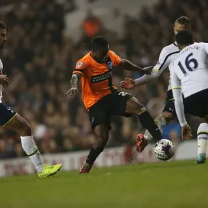 LuaLua's Determined Performance: Brighton vs. Tottenham in the Capital One Cup (29OCT14) LuaLua's Determined Performance: Brighton vs. Tottenham in the Capital One Cup (29OCT14)