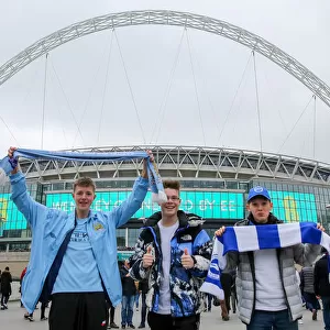 Manchester City vs. Brighton & Hove Albion: Emirates FA Cup Semi-Final Battle at Wembley Stadium (06APR19)