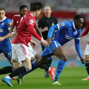 Manchester United v Brighton and Hove Albion Premier League 04APR2021 Manchester United v Brighton and Hove Albion Premier League 04APR2021