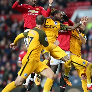 Manchester United vs. Brighton and Hove Albion: Premier League Clash at Old Trafford (25NOV17)