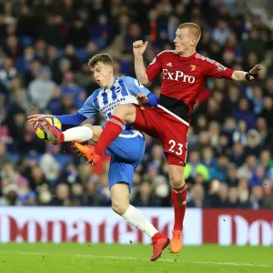 March vs. Watson: Intense Midfield Battle at the American Express Community Stadium - Brighton and Hove Albion vs. Watford (23DEC17) March vs. Watson: Intense Midfield Battle at the American Express Community Stadium - Brighton and Hove Albion vs. Watford (23DEC17)