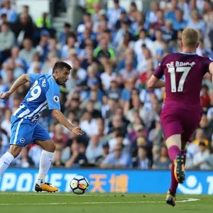 Markus Suttner in Action: Brighton & Hove Albion vs Manchester City (12th August 2017) Markus Suttner in Action: Brighton & Hove Albion vs Manchester City (12th August 2017)