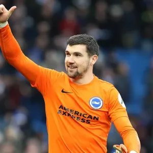 Mat Ryan's Historic Premier League Victory Celebration: Brighton and Hove Albion Beat Arsenal (04MAR18) Mat Ryan's Historic Premier League Victory Celebration: Brighton and Hove Albion Beat Arsenal (04MAR18)