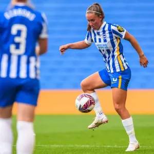 Match action during the Premier League match between Brighton and Hove Albion Women Match action during the Premier League match between Brighton and Hove Albion Women