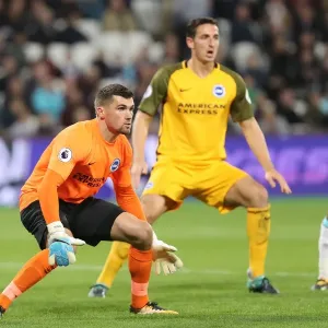 Mathew Ryan of Brighton and Hove Albion Faces Off Against West Ham United in Premier League Clash, 20th October 2017 Mathew Ryan of Brighton and Hove Albion Faces Off Against West Ham United in Premier League Clash, 20th October 2017