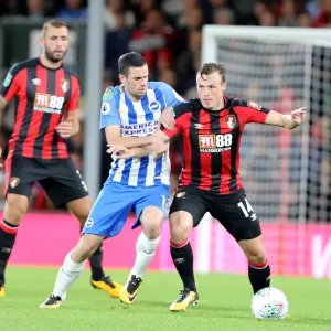 Murphy vs. Smith: Intense Midfield Battle in Bournemouth vs. Brighton EFL Cup Clash (19SEP17) Murphy vs. Smith: Intense Midfield Battle in Bournemouth vs. Brighton EFL Cup Clash (19SEP17)