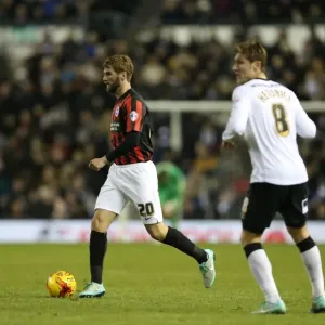 Paddy McCourt in Action: Derby County vs. Brighton & Hove Albion, iPro Stadium, December 2014