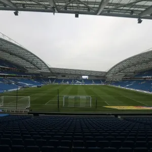 Panoramic View of American Express Community Stadium: Brighton and Hove Albion vs Fulham, EFL Sky Bet Championship (November 2016) Panoramic View of American Express Community Stadium: Brighton and Hove Albion vs Fulham, EFL Sky Bet Championship (November 2016)