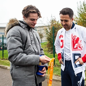 Paralympian Will Bayley Cheers on Brighton and Hove Albion vs. Norwich City, October 2016