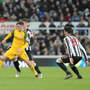 Pascal Gross in Action: Brighton and Hove Albion vs. Newcastle United (30DEC17)