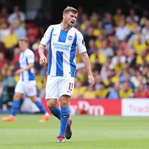 Pascal Gross in Action: Brighton and Hove Albion vs. Watford, Premier League (August 11, 2018)
