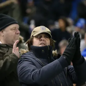 Passionate Albion Fans: A Moment of Pride at the American Express Community Stadium (January 2015) - Brighton and Hove Albion vs Ipswich Town
