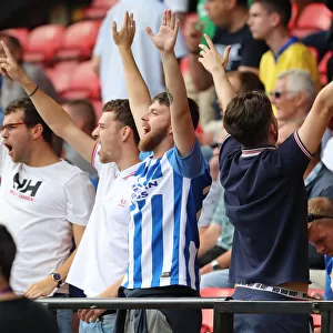 Passionate Battle: Watford vs. Brighton and Hove Albion Fans at Vicarage Road (11AUG18)