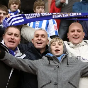 Passionate Brighton & Hove Albion FC Fans at Stoke City during FA Cup 5th Round, February 2011 Passionate Brighton & Hove Albion FC Fans at Stoke City during FA Cup 5th Round, February 2011