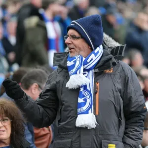Passionate Fan Showdown: Brighton and Hove Albion vs Birmingham City at the American Express Community Stadium (21 February 2015) Passionate Fan Showdown: Brighton and Hove Albion vs Birmingham City at the American Express Community Stadium (21 February 2015)