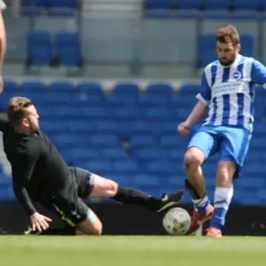 Play on the Pitch: Brighton & Hove Albion at American Express Community Stadium (April 28, 2015) Play on the Pitch: Brighton & Hove Albion at American Express Community Stadium (April 28, 2015)