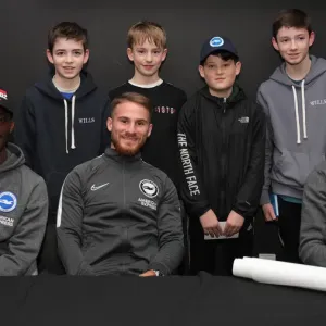 Player Signing Session at American Express Community Stadium: Brighton & Hove Albion FC, 18th February 2020 Player Signing Session at American Express Community Stadium: Brighton & Hove Albion FC, 18th February 2020
