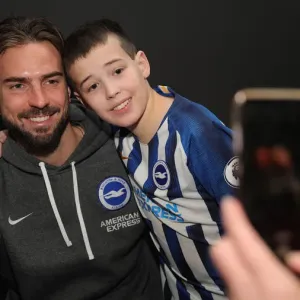 Player Signing Session: Brighton & Hove Albion FC at American Express Community Stadium, 18th February 2020 Player Signing Session: Brighton & Hove Albion FC at American Express Community Stadium, 18th February 2020