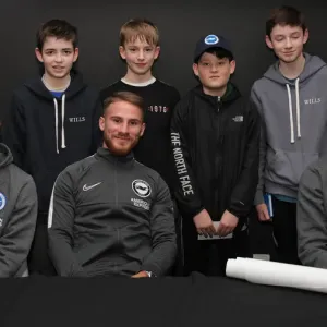 Player Signing Session at Dicks Bar, American Express Community Stadium, Brighton & Hove Albion FC (18FEB20) Player Signing Session at Dicks Bar, American Express Community Stadium, Brighton & Hove Albion FC (18FEB20)