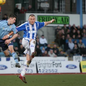 Port Vale Match Action at The Withdean