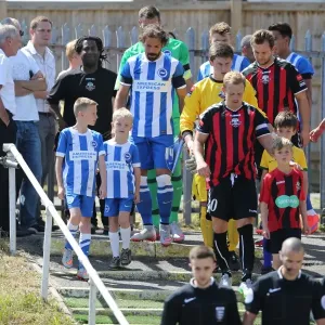 Pre-Season Battle: Lewes vs. Brighton and Hove Albion at The Dripping Pan (18.07.2015)