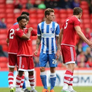 Pre-Season Clash: Aberdeen vs. Brighton & Hove Albion at Pittodrie, July 2015 Pre-Season Clash: Aberdeen vs. Brighton & Hove Albion at Pittodrie, July 2015