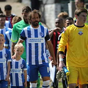 Pre-Season Clash: Lewes vs. Brighton & Hove Albion at The Dripping Pan (18th July 2015)