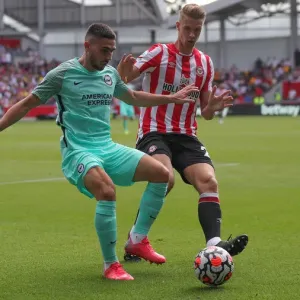 Premier League Battle: Brentford vs. Brighton and Hove Albion at Brentford Community Stadium (11SEP21) Premier League Battle: Brentford vs. Brighton and Hove Albion at Brentford Community Stadium (11SEP21)